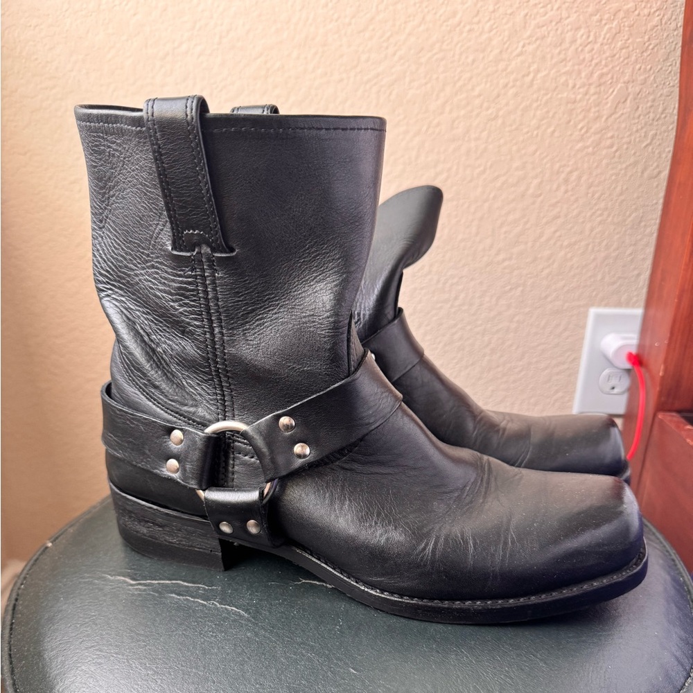 Frye Harness Engineer Black Boot size 12